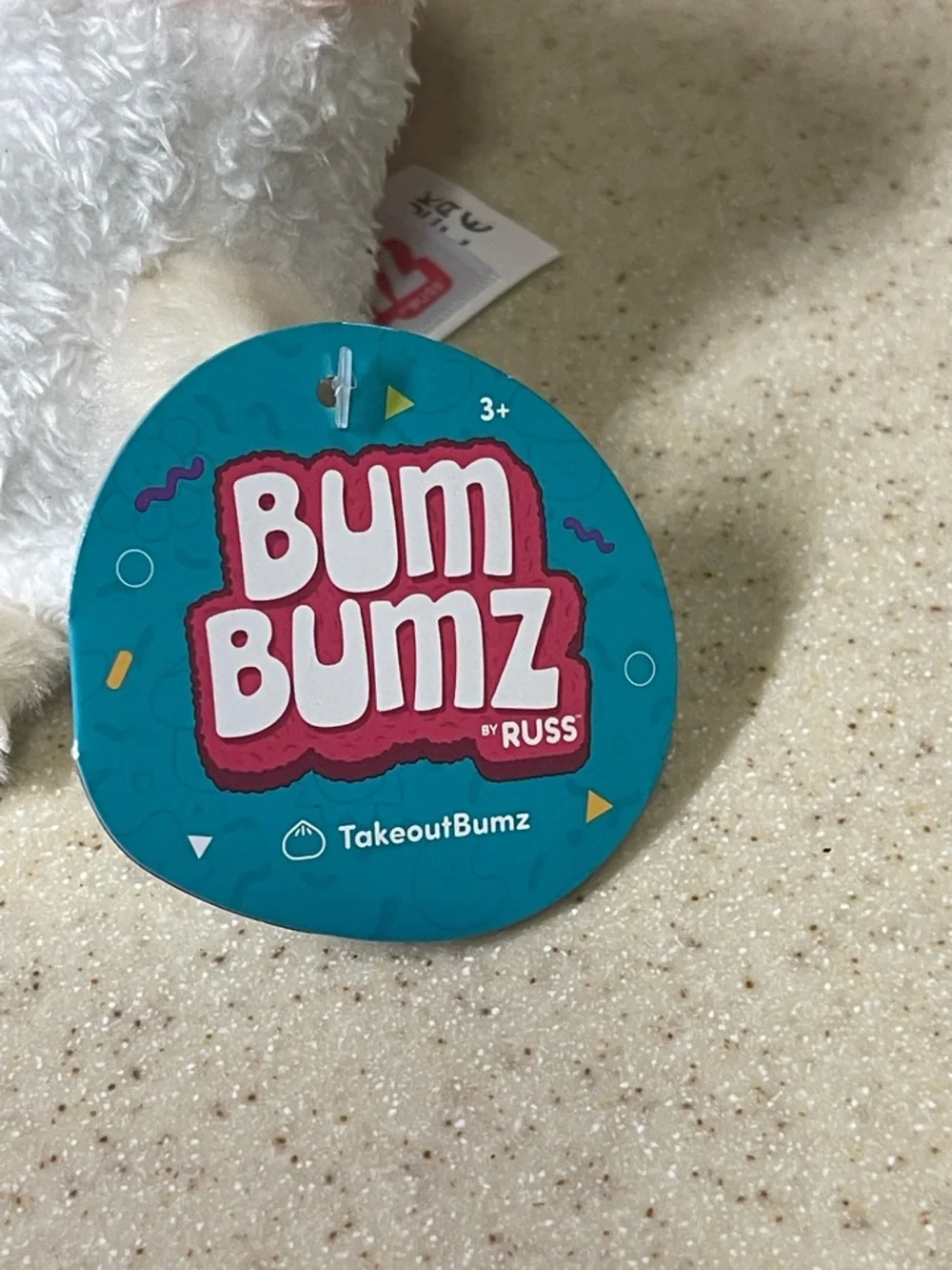 BOGO FREE ✨ BumBumz Seth Sushi 6” TakeoutBumz Plush NWT Kawaii Food Plush Toy - Picture 3 of 4
